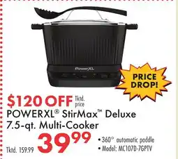 Boscov's POWERXL StirMax Deluxe 7.5-qt. Multi-Cooker offer