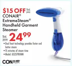 Boscov's CONAIR ExtremeSteam Handheld Garment Steamer offer