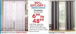 Boscov's ENTIRE STOCK Curtains offer