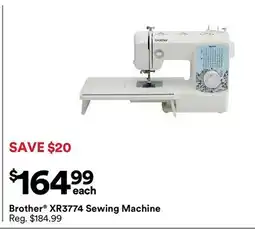 Michaels Brother XR3774 Sewing Machine offer