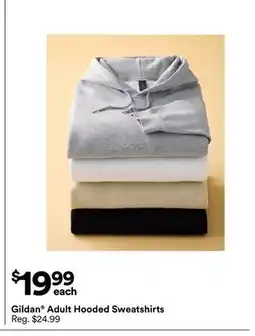 Michaels Gildan Adult Hooded Sweatshirts offer