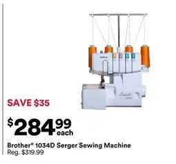Michaels Brother 1034D Serger Sewing Machine offer