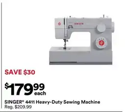 Michaels SINGER 4411 Heavy-Duty Sewing Machine offer