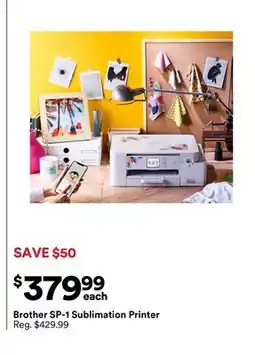 Michaels Brother SP-1 Sublimation Printer offer