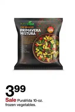Target PuraVida 10-oz. frozen vegetables offer