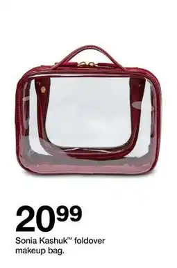 Target Sonia Kashuk foldover makeup bag offer