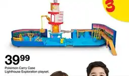 Target Pokémon Carry Case Lighthouse Exploration playset offer