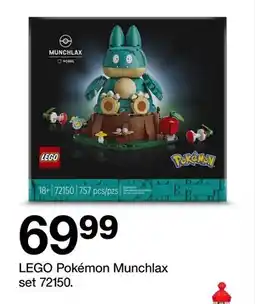 Target LEGO Pokémon Munchlax set 72150 offer