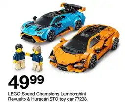 Target LEGO Speed Champions Lamborghini Revuelto & Huracán STO toy car 77238 offer