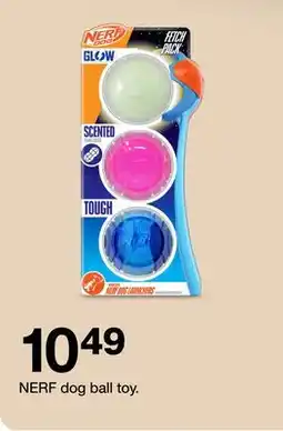 Target NERF dog ball toy offer