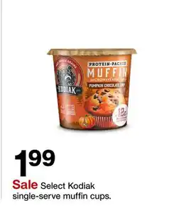 Target Select Kodiak single-serve muffin cups offer