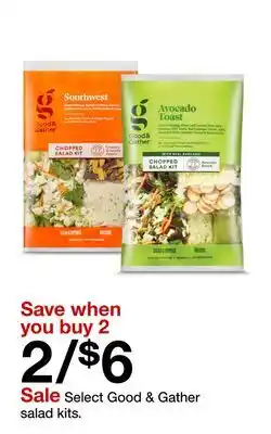 Target Select Good & Gather salad kits offer