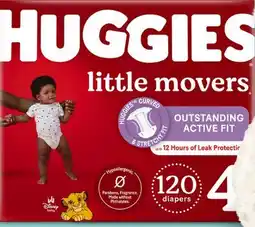 Target Huggies Little Movers 120-diapers offer