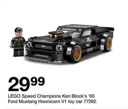Target LEGO Speed Champions Ken Block's '65 Ford Mustang Hoonicorn V1 toy car 77262 offer