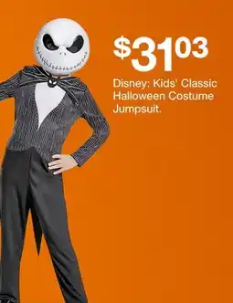 Target Disney: Kids' Classic Halloween Costume Jumpsuit offer
