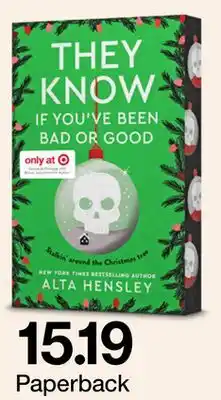 Target Paperback offer