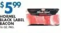 Associated Hormel black label bacon offer