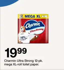 Target Charmin Ultra Strong 12-pk. mega XL-roll toilet paper offer