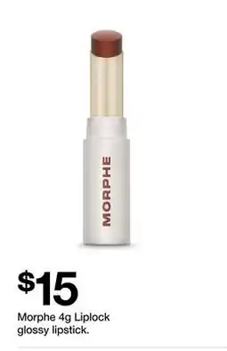 Target Morphe 4g Liplock glossy lipstick offer