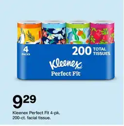 Target Kleenex Perfect Fit 4-pk. 200-ct. facial tissue offer
