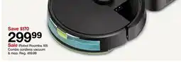 Target iRobot Roomba 105 Combo cordless vacuum & mop offer