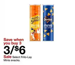 Target Select Frito-Lay Minis snacks offer