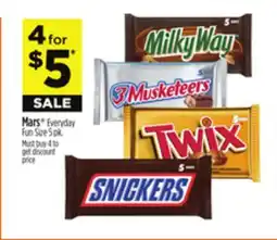 Dollar General Mars Everyday Fun Size offer