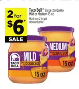 Dollar General Taco Bell Salsa con Queso offer