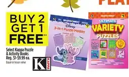 Dollar General Select Kappa Puzzle & Activity Books offer