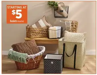 Dollar General Baskets offer