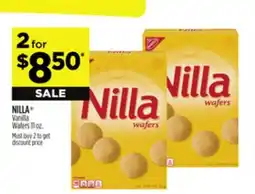 Dollar General NILLA Vanilla Wafers offer