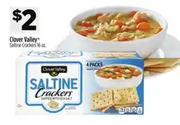 Dollar General Clover Valley Saltine Crackers offer