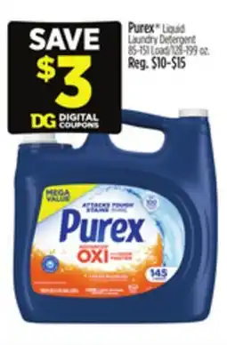 Dollar General Purex Liquid Laundry Detergent offer