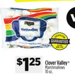 Dollar General Clover Valley Marshmallows offer