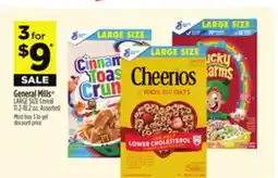 Dollar General General Mills LARGE SIZE Cereal offer