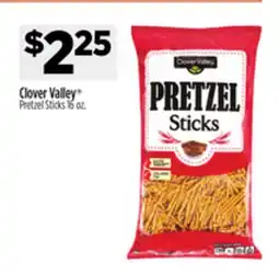 Dollar General Clover Valley Pretzel Sticks offer