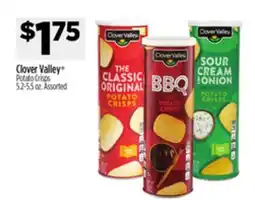 Dollar General Clover Valley Potato Crisps offer