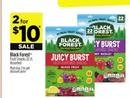 Dollar General Black Forest Fruit Snacks offer