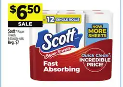 Dollar General Scott Towels offer