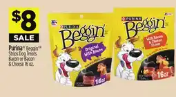 Dollar General Purina Beggin Strips Dog Treats offer