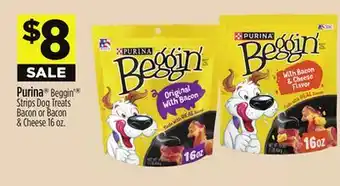 Dollar General Purina Beggin Strips Dog Treats offer