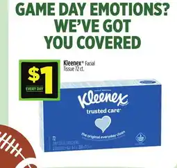 Dollar General Kleenex Facial Tissue offer