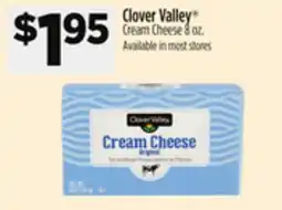 Dollar General Clover Valley Cream Cheese offer