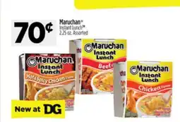 Dollar General Maruchan Instant Lunch offer
