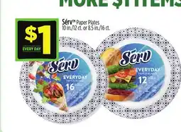 Dollar General Sérv Paper Plates offer