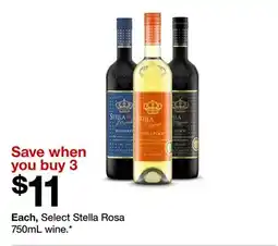 Target Select Stella Rosa 750mL wine offer
