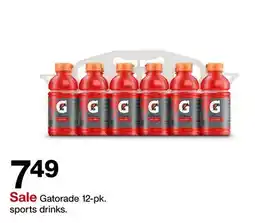 Target Gatorade sports drinks offer