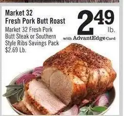 Price Chopper Market 32 Fresh Pork Butt Roast offer