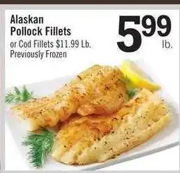 Price Chopper Alaskan Pollock Fillets offer