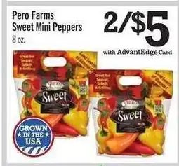 Price Chopper Pero Farms Sweet Mini Peppers offer